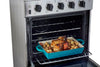 Unique Prestige 24' Stainless Steel Electric Ceramic Top with Electronic ignition