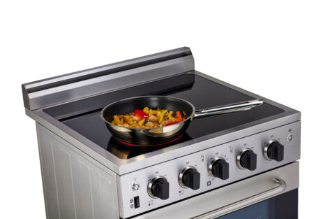 Unique Prestige 24' Stainless Steel Electric Ceramic Top with Electronic ignition