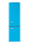 Classic Retro 21.6 in. 8.7 cu. ft. Retro Bottom Freezer Refrigerator in Robin Egg Blue, ENERGY STAR