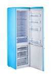 Classic Retro 21.6 in. 8.7 cu. ft. Retro Bottom Freezer Refrigerator in Robin Egg Blue, ENERGY STAR