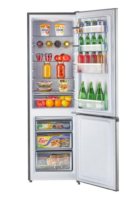 Prestige 21.6 in. 8.7 cu. ft. Bottom Freezer Refrigerator in Stainless Steel, ENERGY STAR