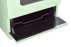 Unique 30' Classic Retro Summer Mint Green Offgrid Range with Large Power burner