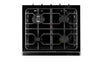 Cuisinière à gaz Classic Rétro avec four à convection, 30 po, 3,9 pi3, Midnight Black