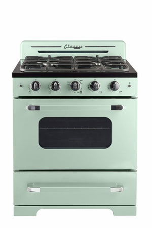 Unique 30 inches Classic Retro Summer Mint Green Range