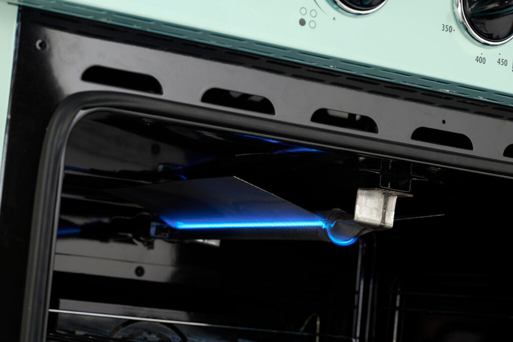 Cuisinière à gaz Classic Rétro avec four à convection, 30 po, 3,9 pi3, Summer Mint Green