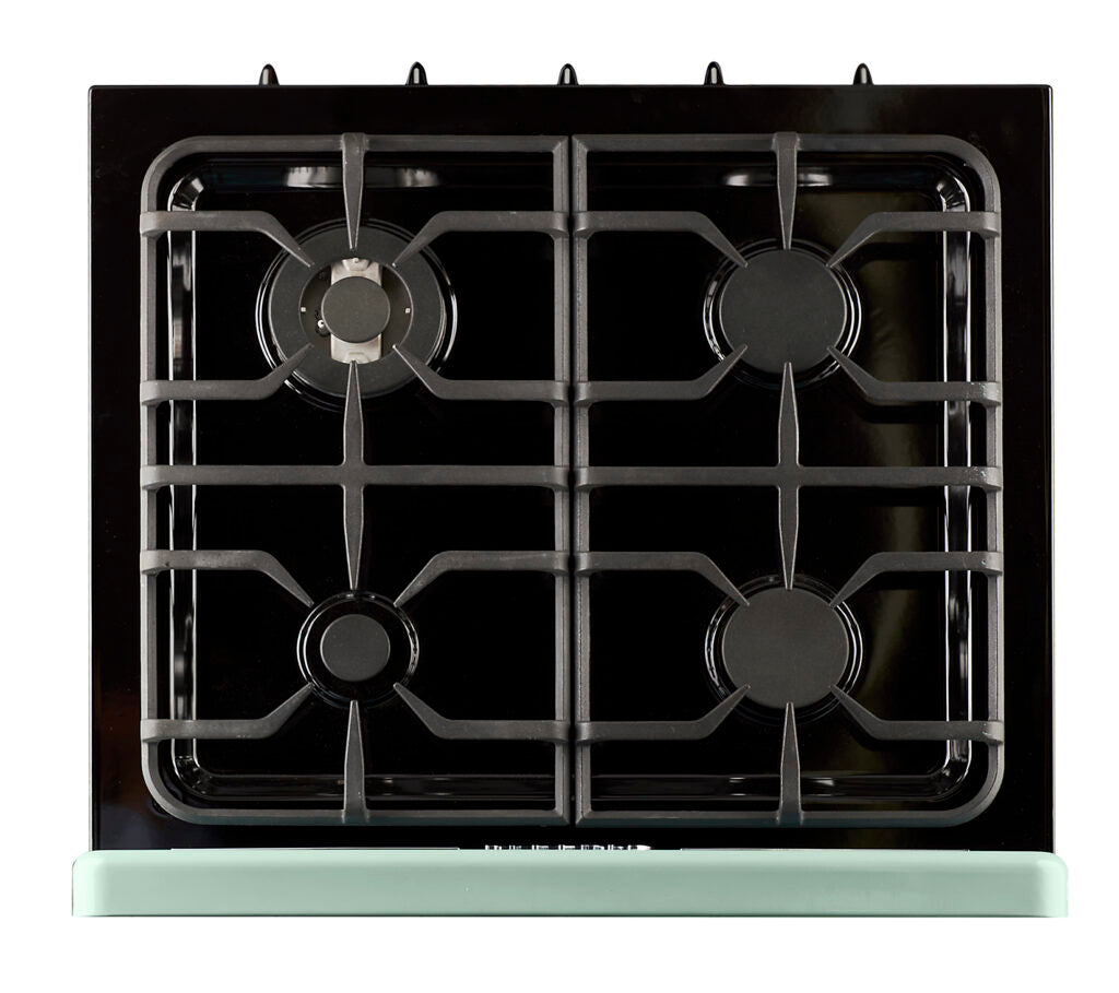 Cuisinière à gaz Classic Rétro avec four à convection, 30 po, 3,9 pi3, Summer Mint Green
