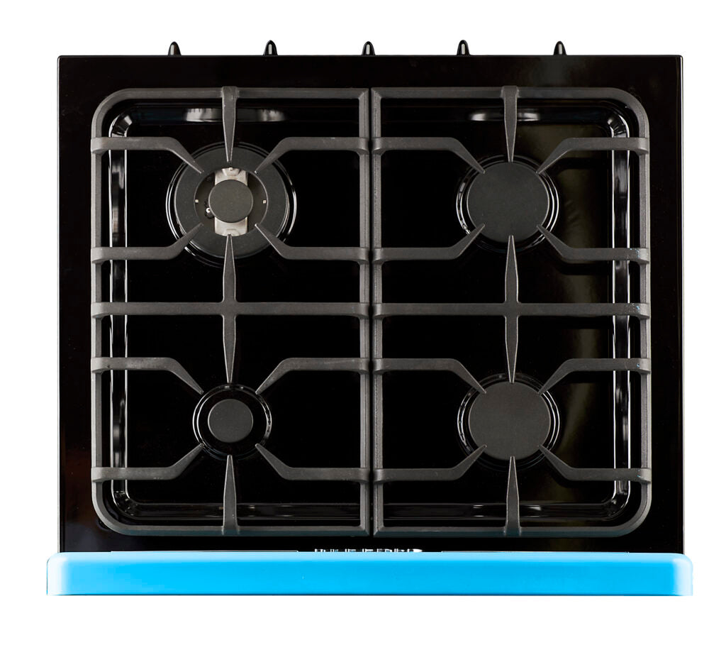 Cuisinière à gaz Classic Rétro avec four à convection, 30 po, 3,9 pi3, Robin Egg Blue