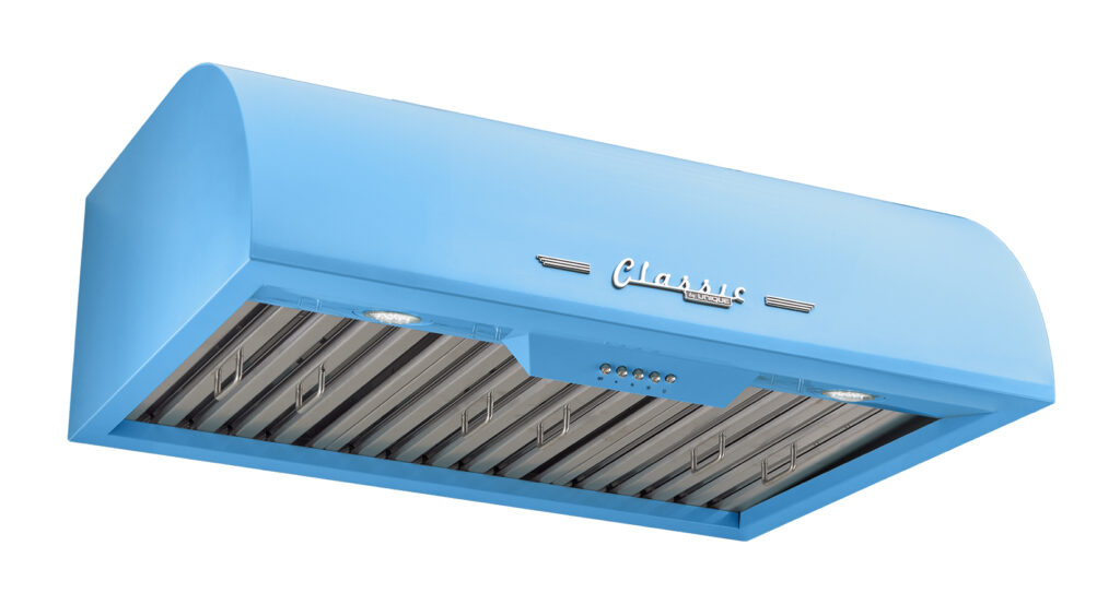 Unique 30' Classic Retro Robin Egg Blue Range Hood