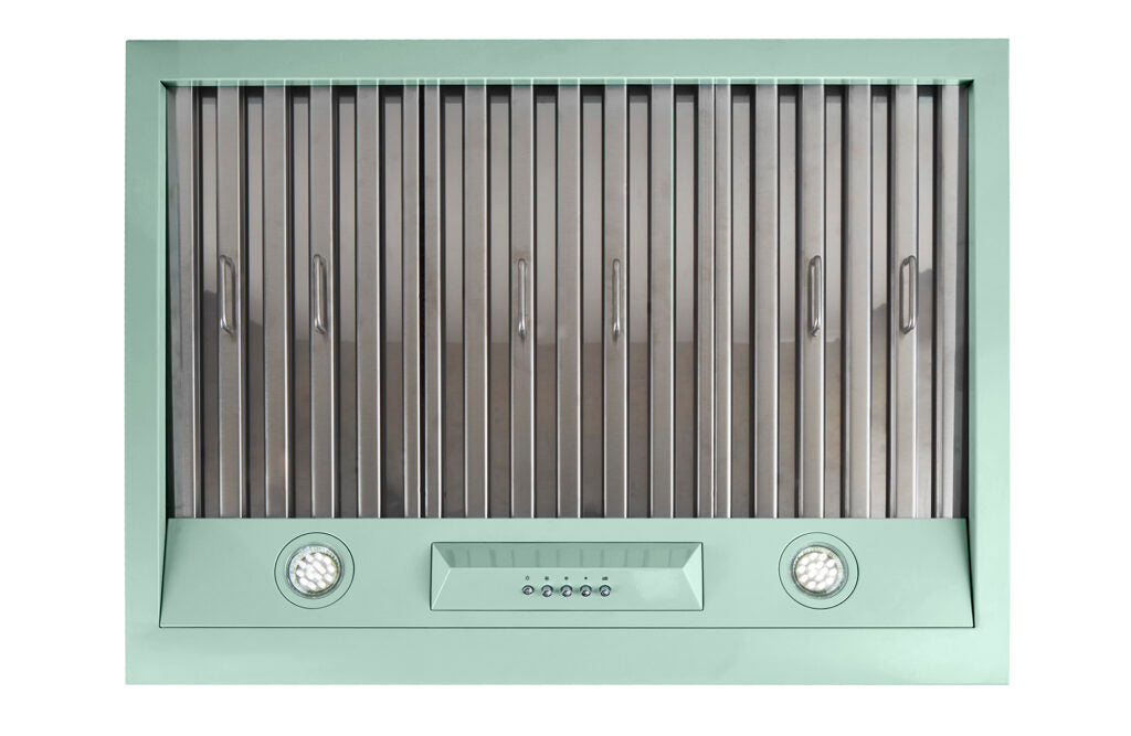 Unique 30' Classic Retro Summer Mint Green Range Hood
