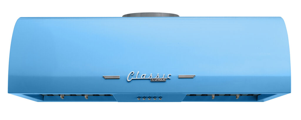 Unique 30' Classic Retro Robin Egg Blue Range Hood