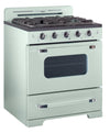 Cuisinière à gaz Classic Rétro avec four à convection, 30 po, 3,9 pi3, Summer Mint Green