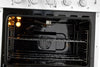 Cuisinière à gaz Classic Rétro avec four à convection, 30 po, 3,9 pi3, Marshmallow White