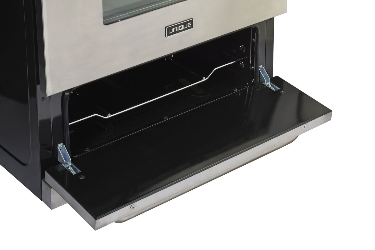 Cuisinière au propane hors réseau unique en acier inoxydable de 30 pi Classic
