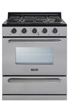 Cuisinière au propane hors réseau unique en acier inoxydable de 30 pi Classic
