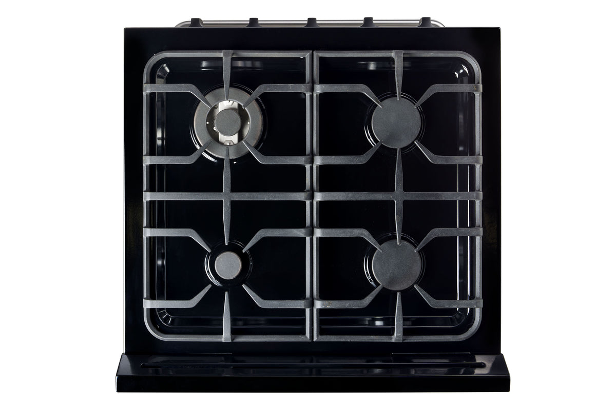 Cuisinière au propane hors réseau unique en acier inoxydable de 30 pi Classic