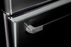 Classic Retro 30 in 17.7 cu. ft. Frost Free Retro Bottom Freezer Refrigerator in Midnight Black, ENERGY STAR