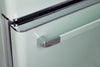 Classic Retro 30 in 17.7 cu. ft. Frost Free Retro Bottom Freezer Refrigerator in Summer Mint Green, ENERGY STAR
