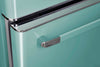Classic Retro 30 in 17.7 cu. ft. Frost Free Retro Bottom Freezer Refrigerator in Ocean Mist Turquoise, ENERGY STAR