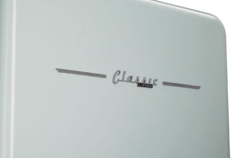 Classic Retro 30 in 17.7 cu. ft. Frost Free Retro Bottom Freezer Refrigerator in Summer Mint Green, ENERGY STAR