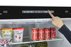 Classic Retro 36-inch 21.4 cu. ft. Frost Free French Door Counter Depth Refrigerator with Built-In Ice Maker in Midnight Black, ENERGY STAR®