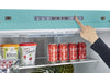 Classic Retro 36-inch 21.4 cu. ft. Frost Free French Door Counter Depth Refrigerator with Built-In Ice Maker in Ocean Mist Turquoise, ENERGY STAR®