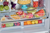 Classic Retro 36-inch 21.4 cu. ft. Frost Free French Door Counter Depth Refrigerator with Built-In Ice Maker in Midnight Black, ENERGY STAR®