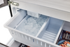 Classic Retro 36-inch 21.4 cu. ft. Frost Free French Door Counter Depth Refrigerator with Built-In Ice Maker in Midnight Black, ENERGY STAR®