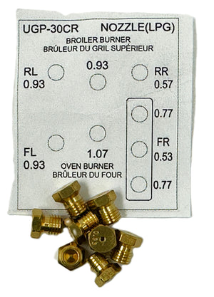 Kit d'orifice GPL pour UGP-30CR