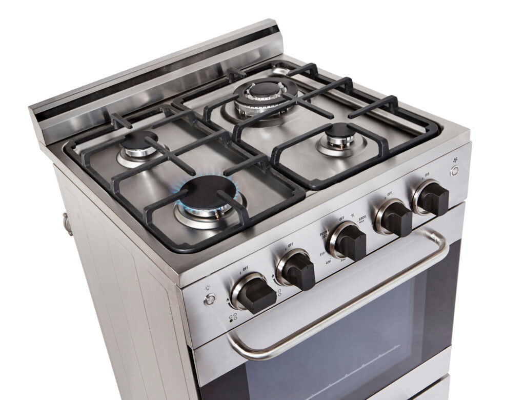 Unique Prestige 20" Stainless Steel Convection Gas Range, Electronic Ignition