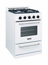 Unique Classic 24' White Off Grid Propane Range