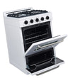 Unique Classic 24' White Off Grid Propane Range