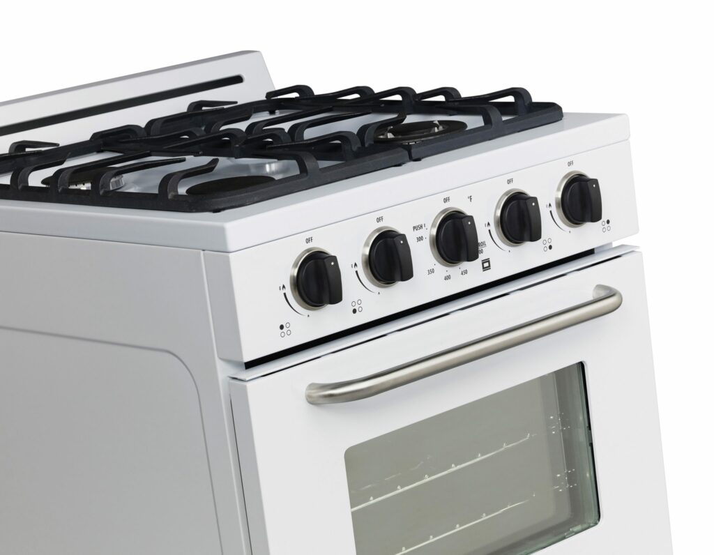Unique Classic 24' White Off Grid Propane Range