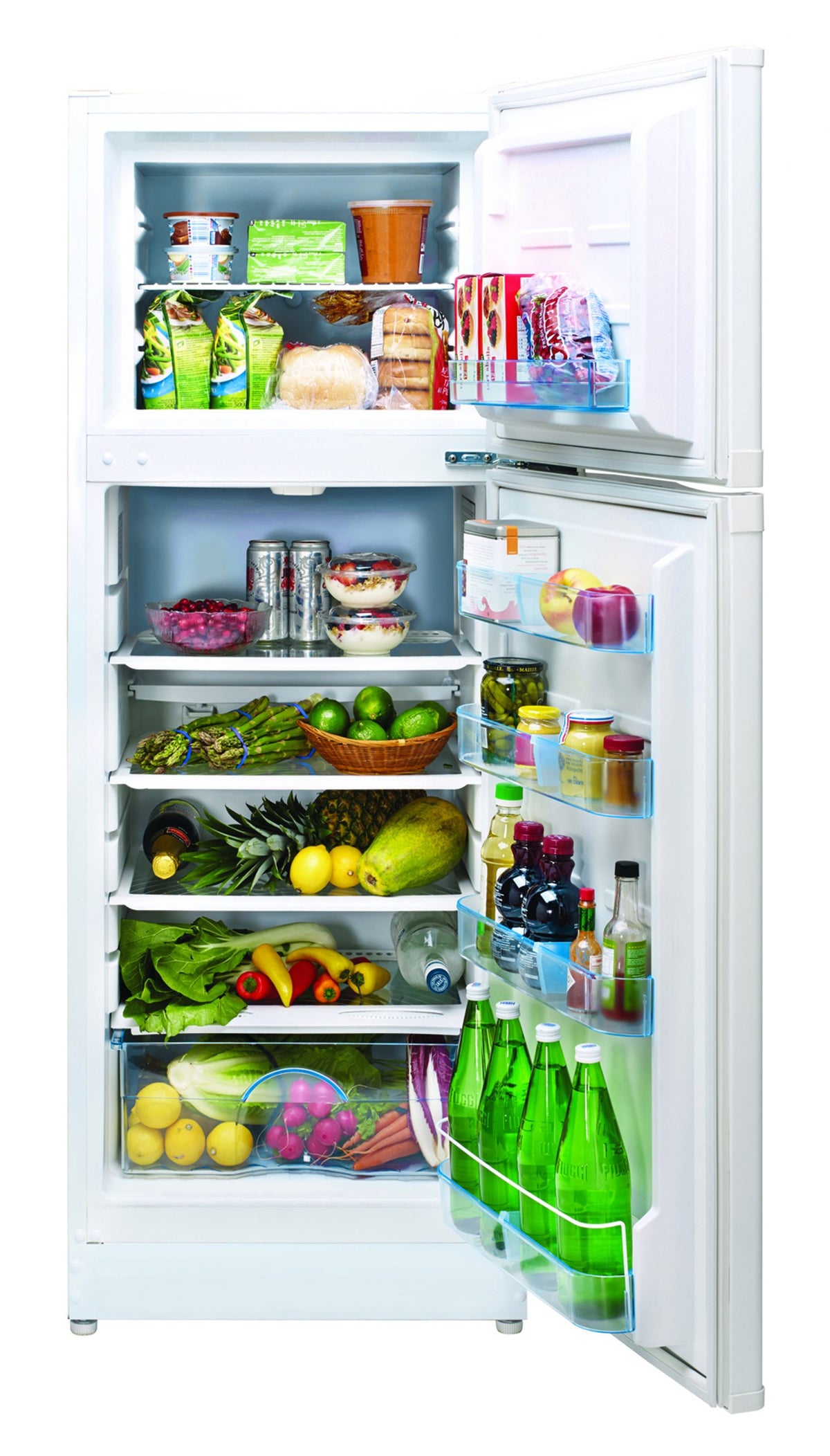 Unique 290 Litre White 12/24 DC Refrigerator/Freezer