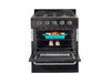 Unique Classic 30" Black Off Grid Propane Range
