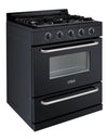 Unique Classic 30" Black Off Grid Propane Range