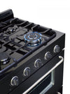 Unique Classic 30" Black Off Grid Propane Range