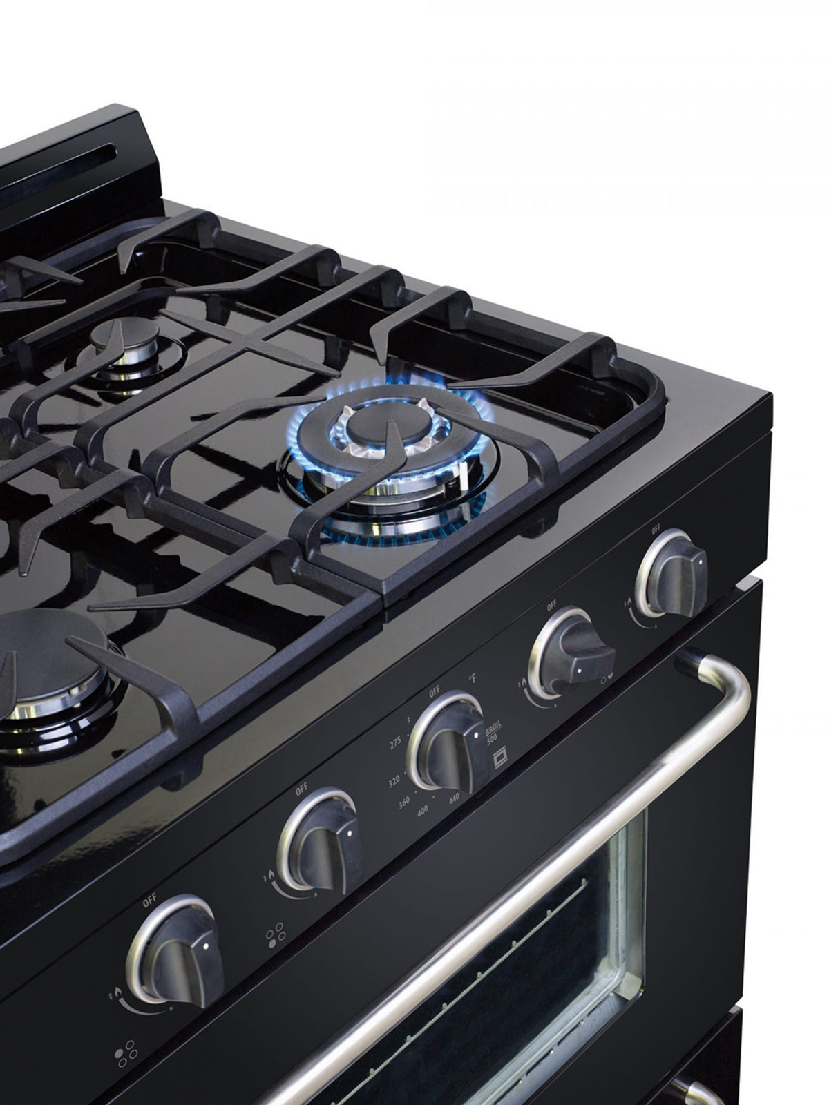 Unique Classic 30" Black Off Grid Propane Range