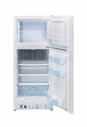 Off-Grid 23.8 in. 6 cu. ft. Propane Top Freezer Refrigerator in White