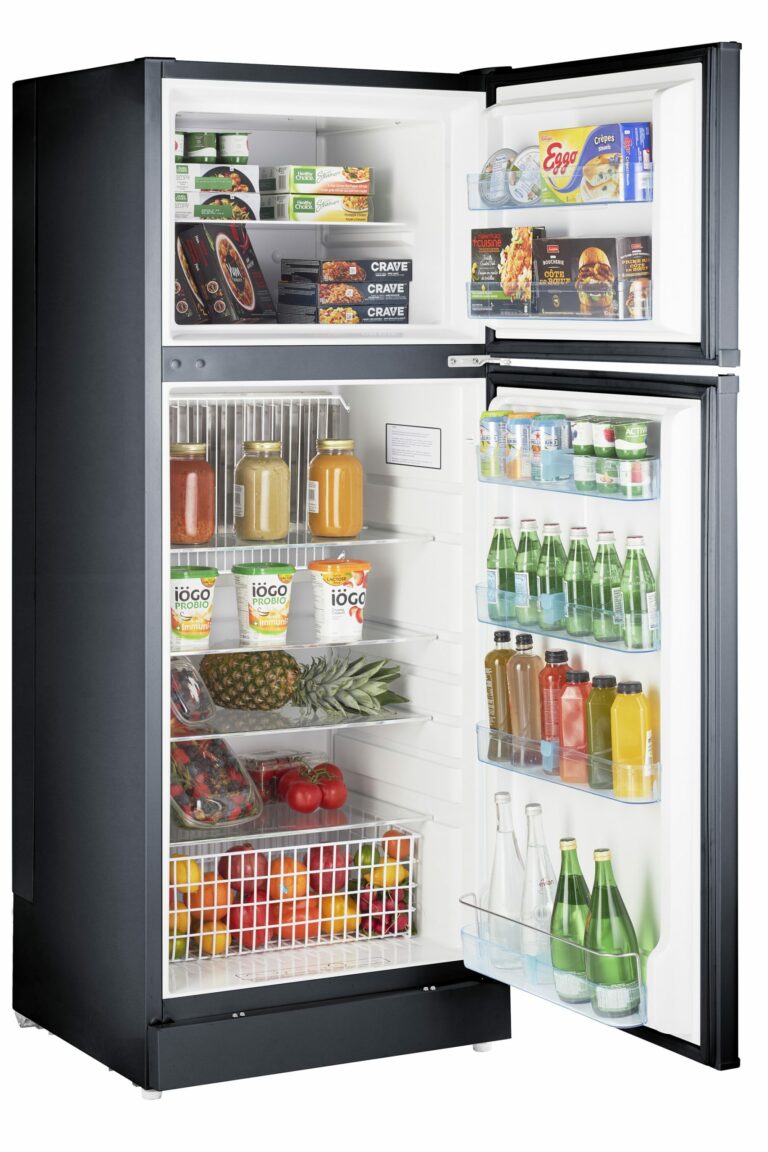 Unique 14 cu/ft Midnight Black standard model propane Refrigerator