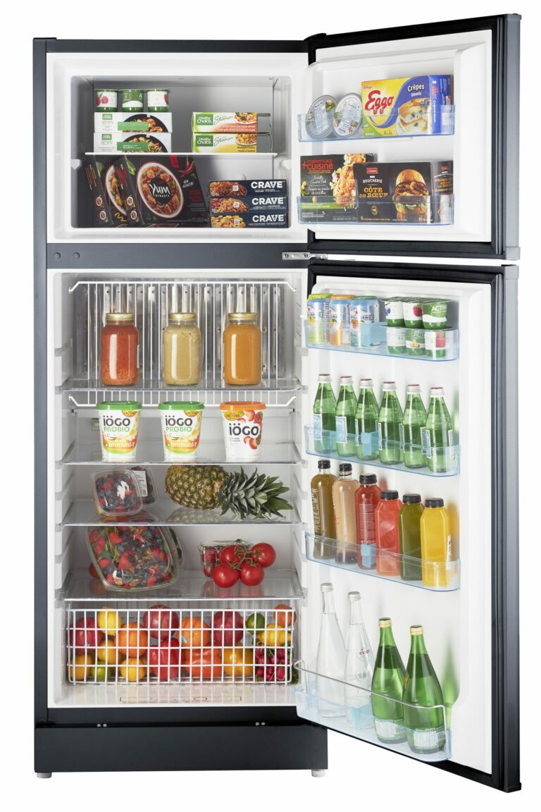 Unique 14 cu/ft Midnight Black standard model propane Refrigerator