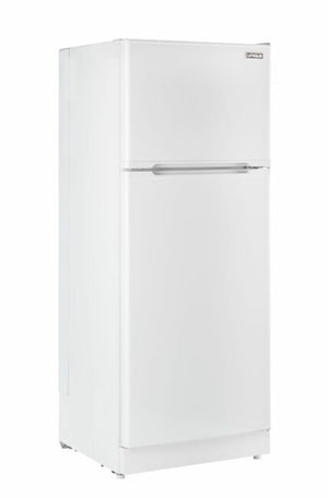 Off-Grid 27-inch 14 cu. ft. Propane Top Freezer Refrigerator with CO Alarming Device in White