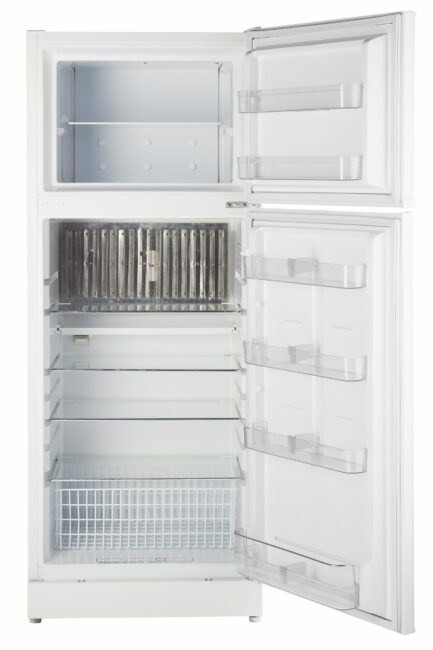 Unique 14 cu/ft Marshmallow White standard model propane Refrigerator