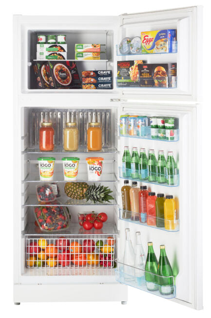 Unique 14 cu/ft Marshmallow White standard model propane Refrigerator