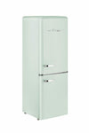 Classic Retro 21.6 in. 7 cu. ft. Retro Bottom Freezer Refrigerator in Summer Mint Green, ENERGY STAR