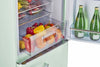 Classic Retro 21.6 in. 7 cu. ft. Retro Bottom Freezer Refrigerator in Summer Mint Green, ENERGY STAR