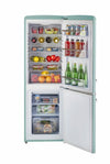 Classic Retro 21.6 in. 7 cu. ft. Retro Bottom Freezer Refrigerator in Ocean Mist Turquoise, ENERGY STAR