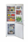 Classic Retro 21.6 in. 7 cu. ft. Retro Bottom Freezer Refrigerator in Marshmallow White, ENERGY STAR