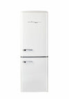 Classic Retro 21.6 in. 7 cu. ft. Retro Bottom Freezer Refrigerator in Marshmallow White, ENERGY STAR