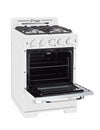 Cuisinière à gaz Classic Rétro avec four à convection, 24 po, 2,9 pi3, Marshmallow White