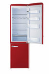 Classic Retro 21.6 in. 8.7 cu. ft. Retro Bottom Freezer Refrigerator in Candy Red, ENERGY STAR